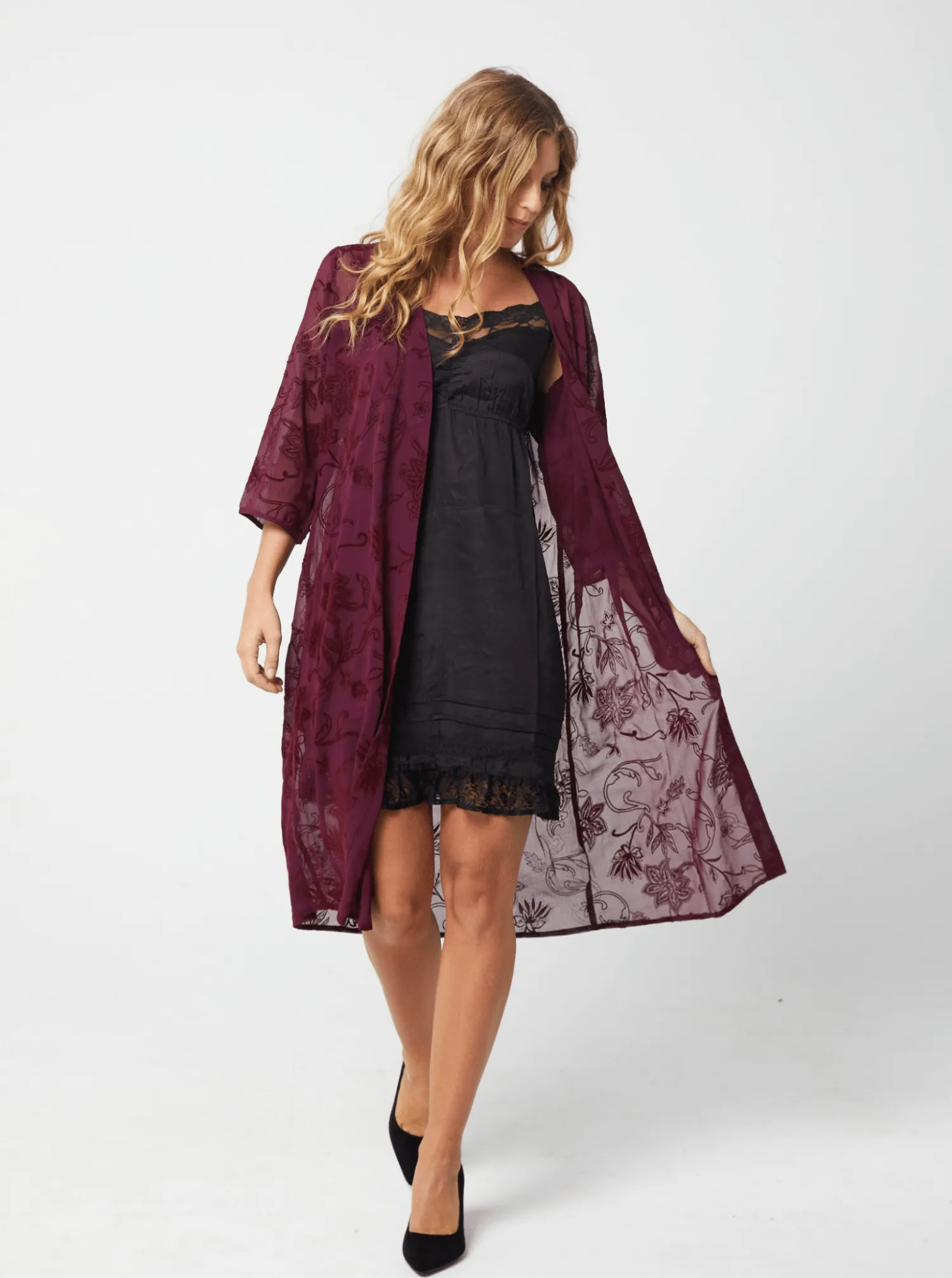 ISADORA Jacket - Wine