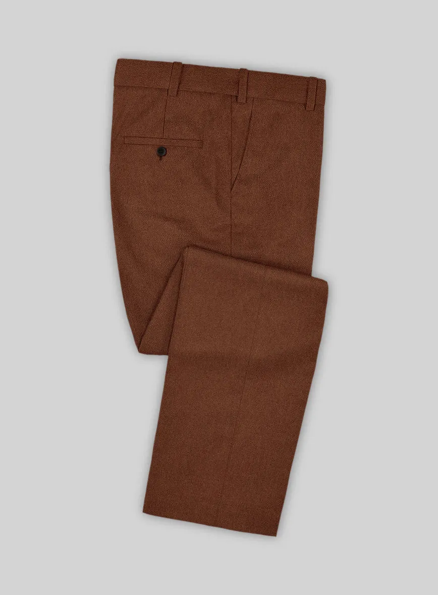 Italian Atiero Brown Wool Suit