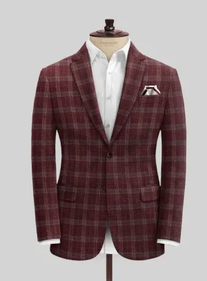 Italian Austor Checks Tweed Jacket