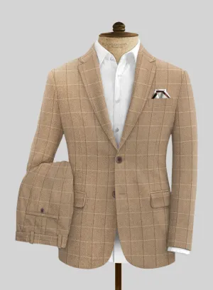 Italian Duami Checks Tweed Suit