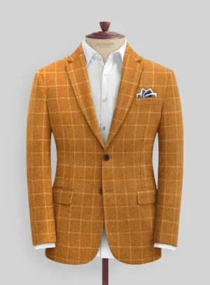 Italian Highlander Eloro Yellow Tweed Jacket