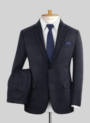 Italian Jamen Blue Checks Flannel Suit