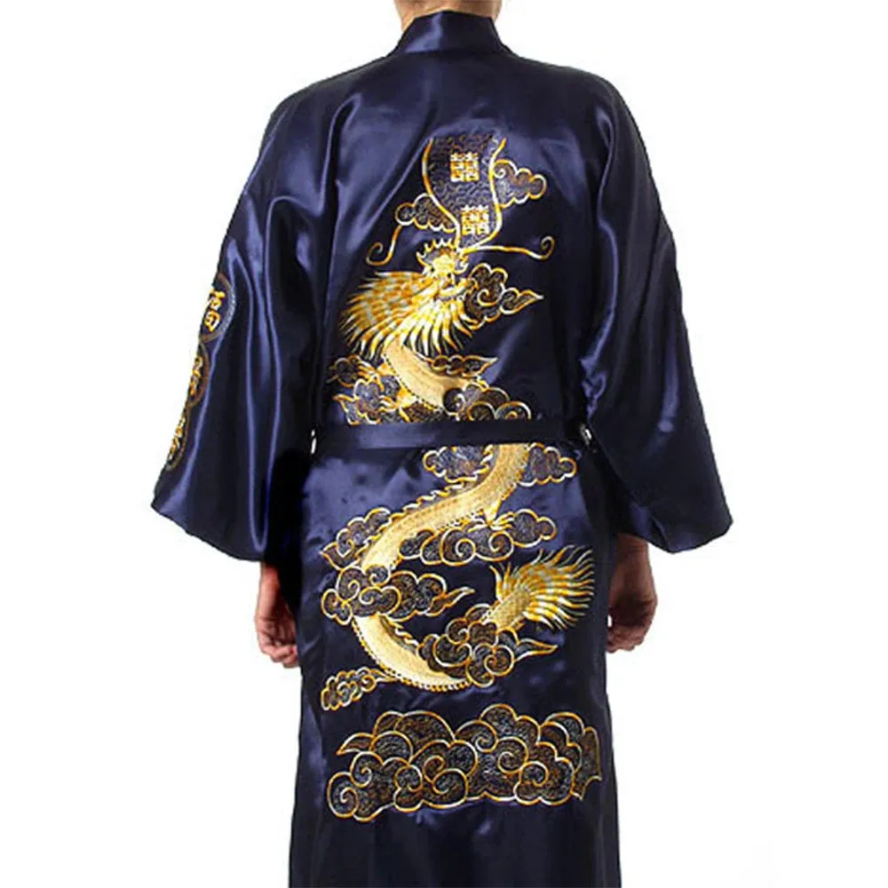 Japanese Dragon Embroidery Robe