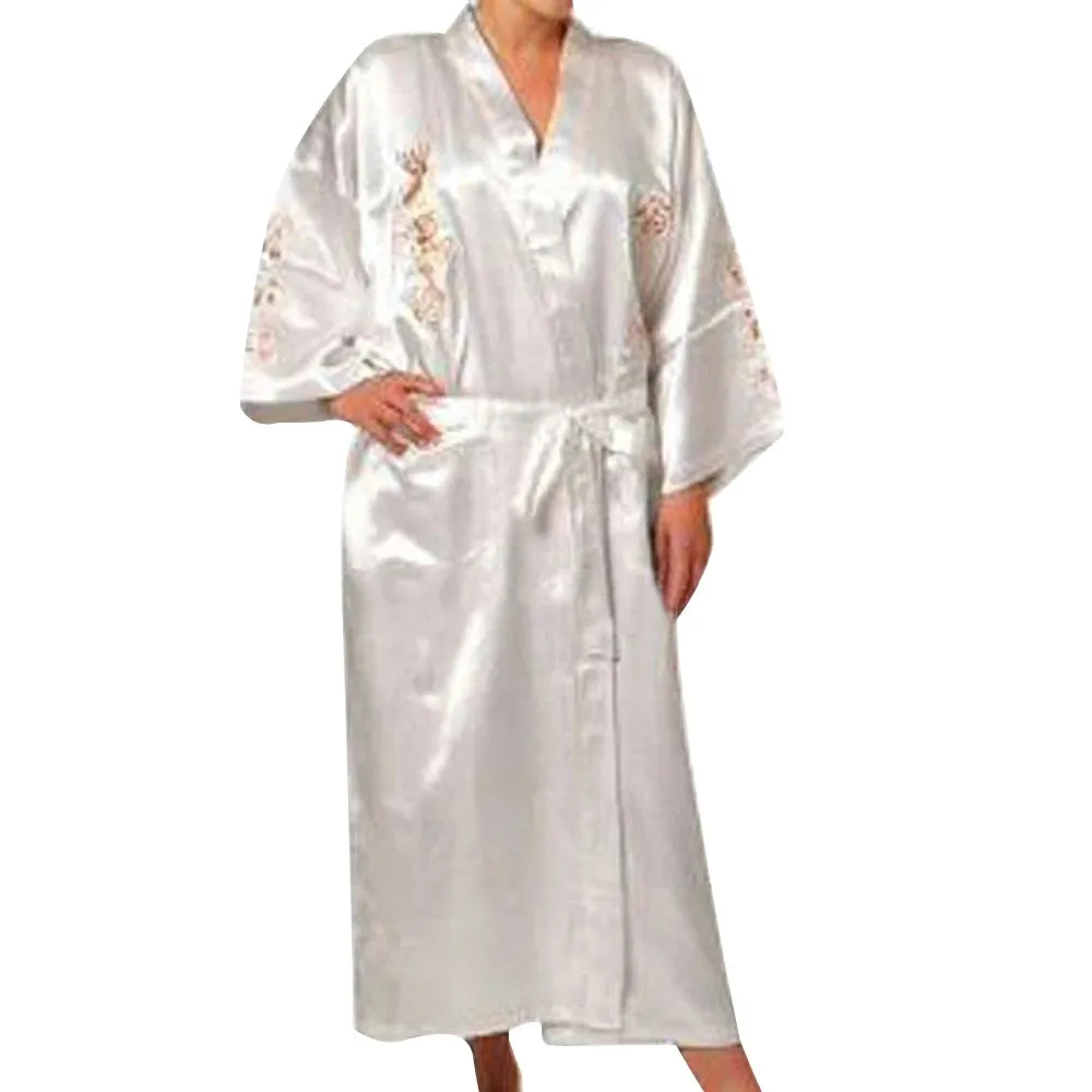 Japanese Dragon Embroidery Robe