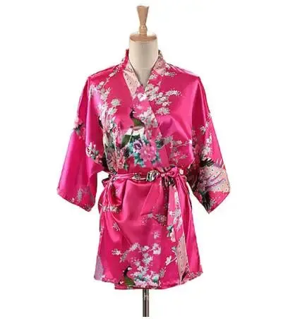 Japanese Peacock Robe For Woman