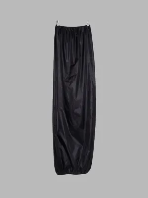 Jean Colonna sheeny black tube dress or double-layered skirt - size 40