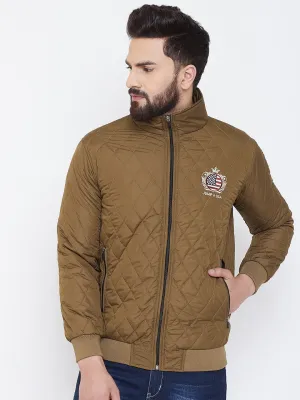 JUMP USA Men Copper Water Resistant Bomber