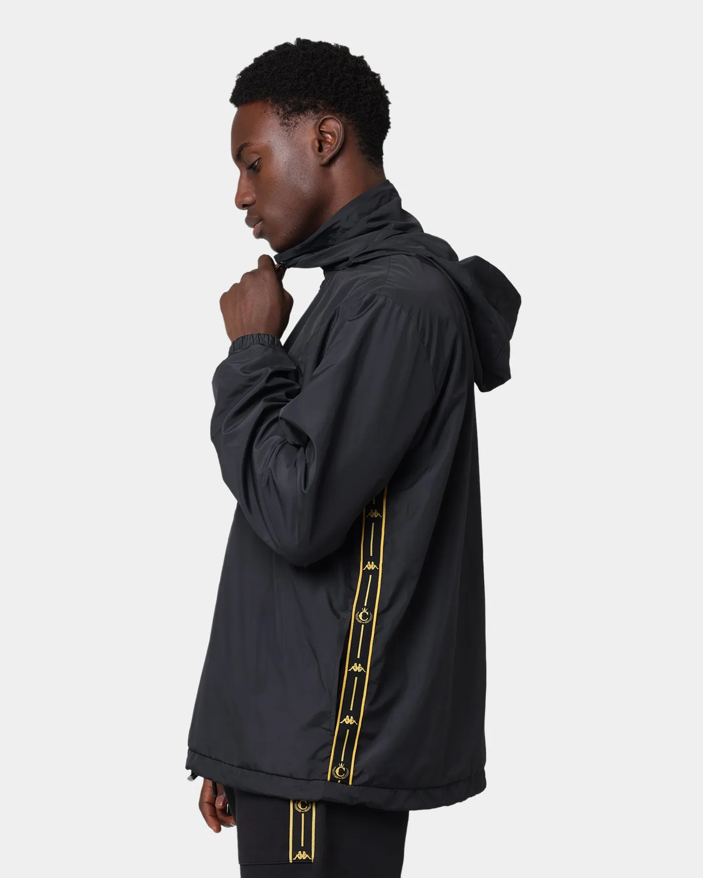 Kappa Kappa X Culture Kings Authentic Phester Jacket Black/Gold