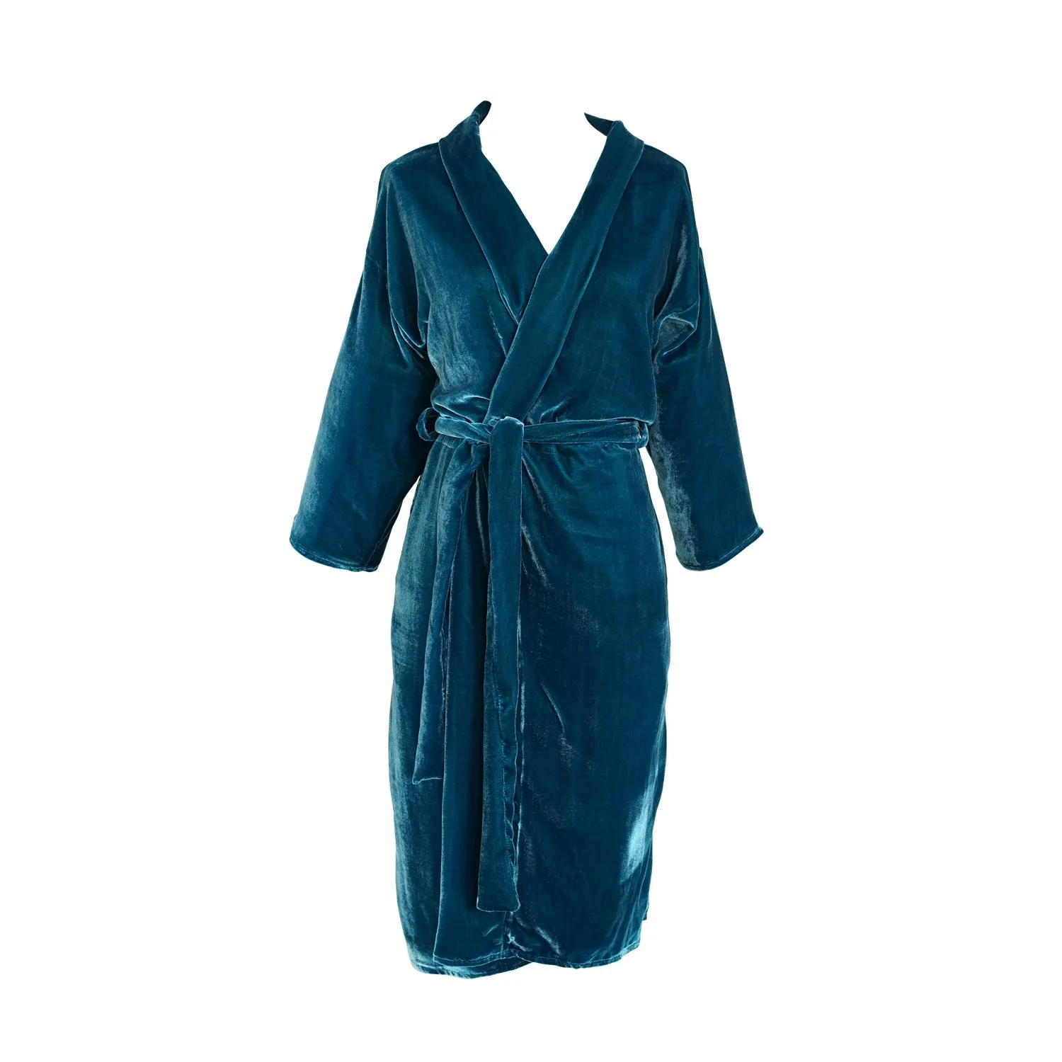 Katrish Silk Velvet Kimono