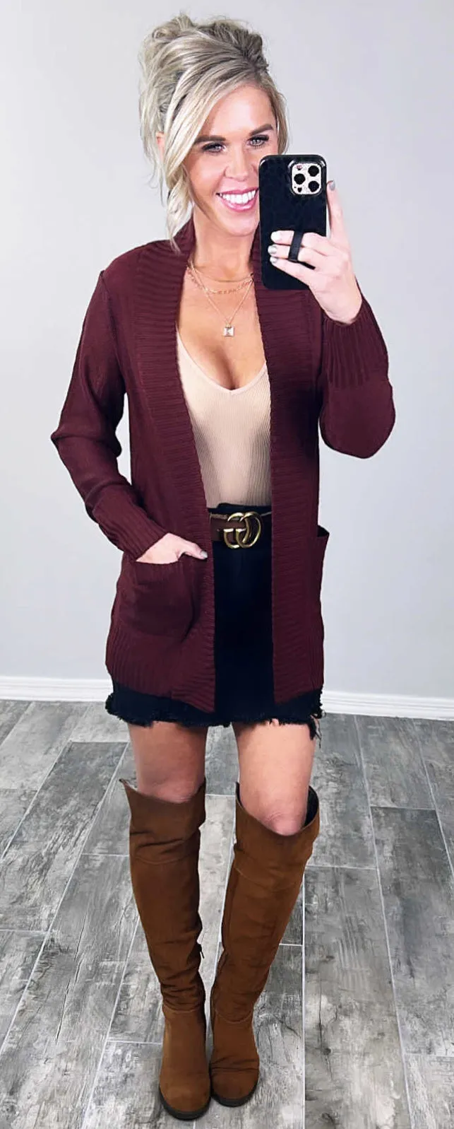 Keep It Cozy Cardigan - Multiple Colors