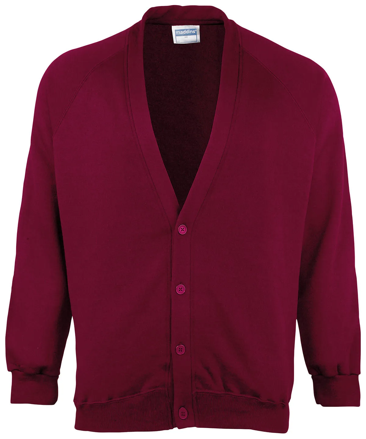 Kids Coloursure cardigan | Burgundy