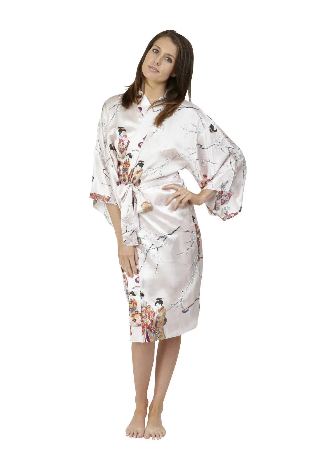 Kimono Beauty Silk Short Kimono