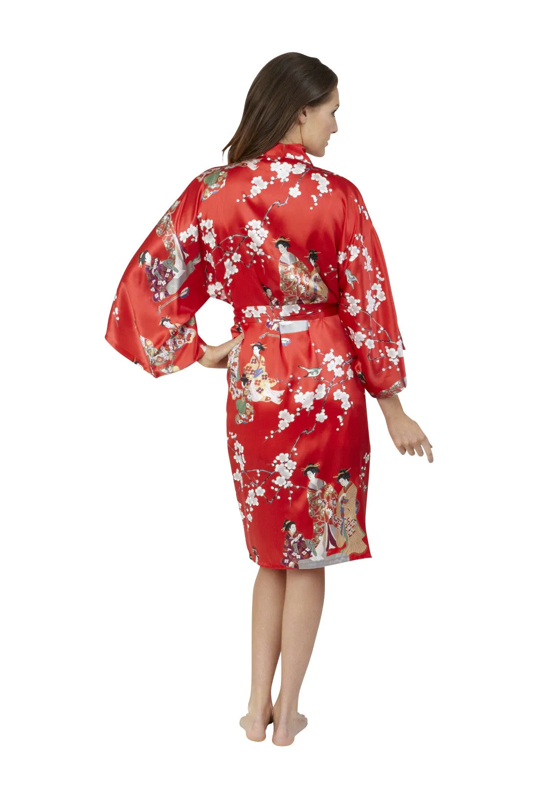 Kimono Beauty Silk Short Kimono