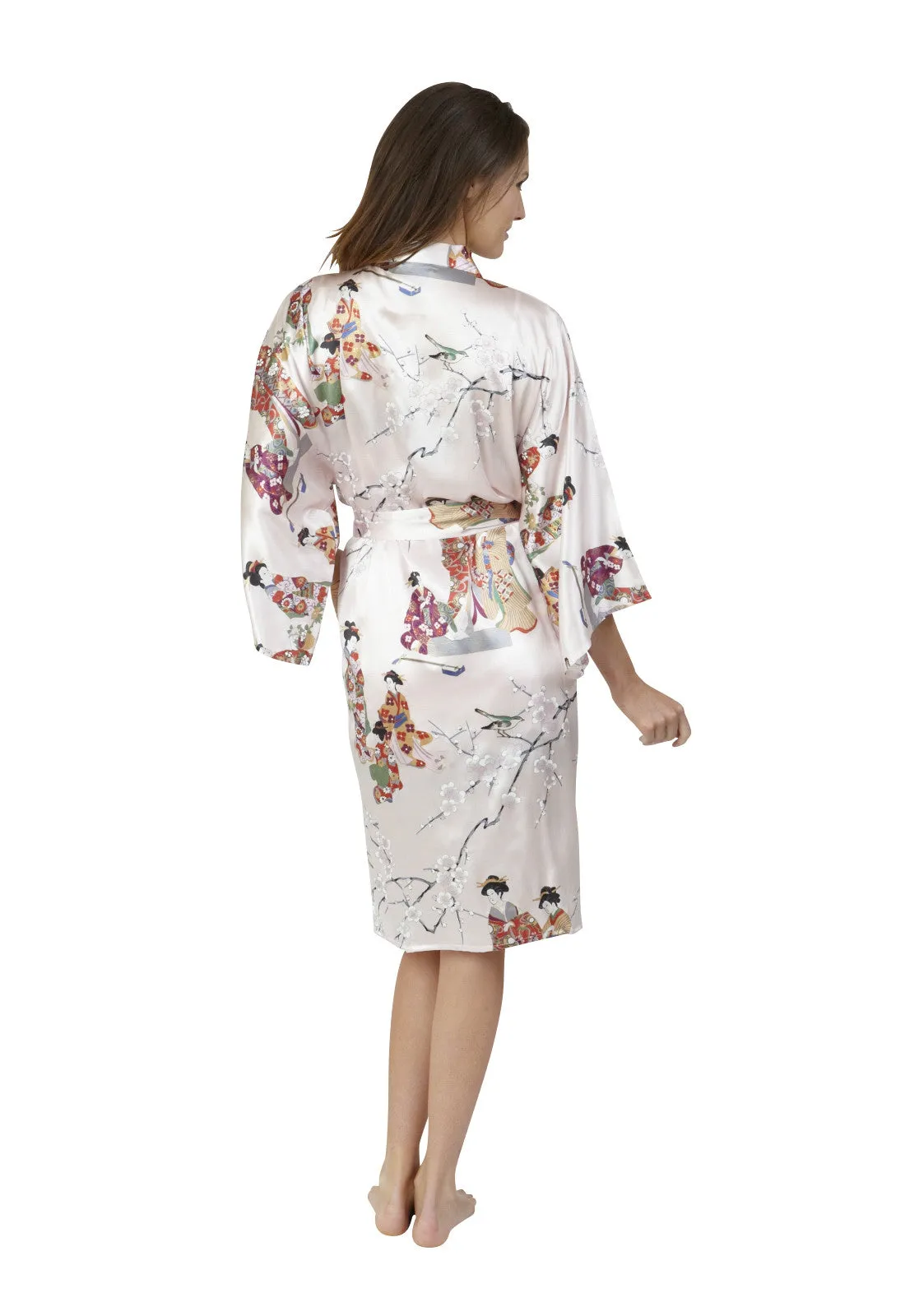 Kimono Beauty Silk Short Kimono