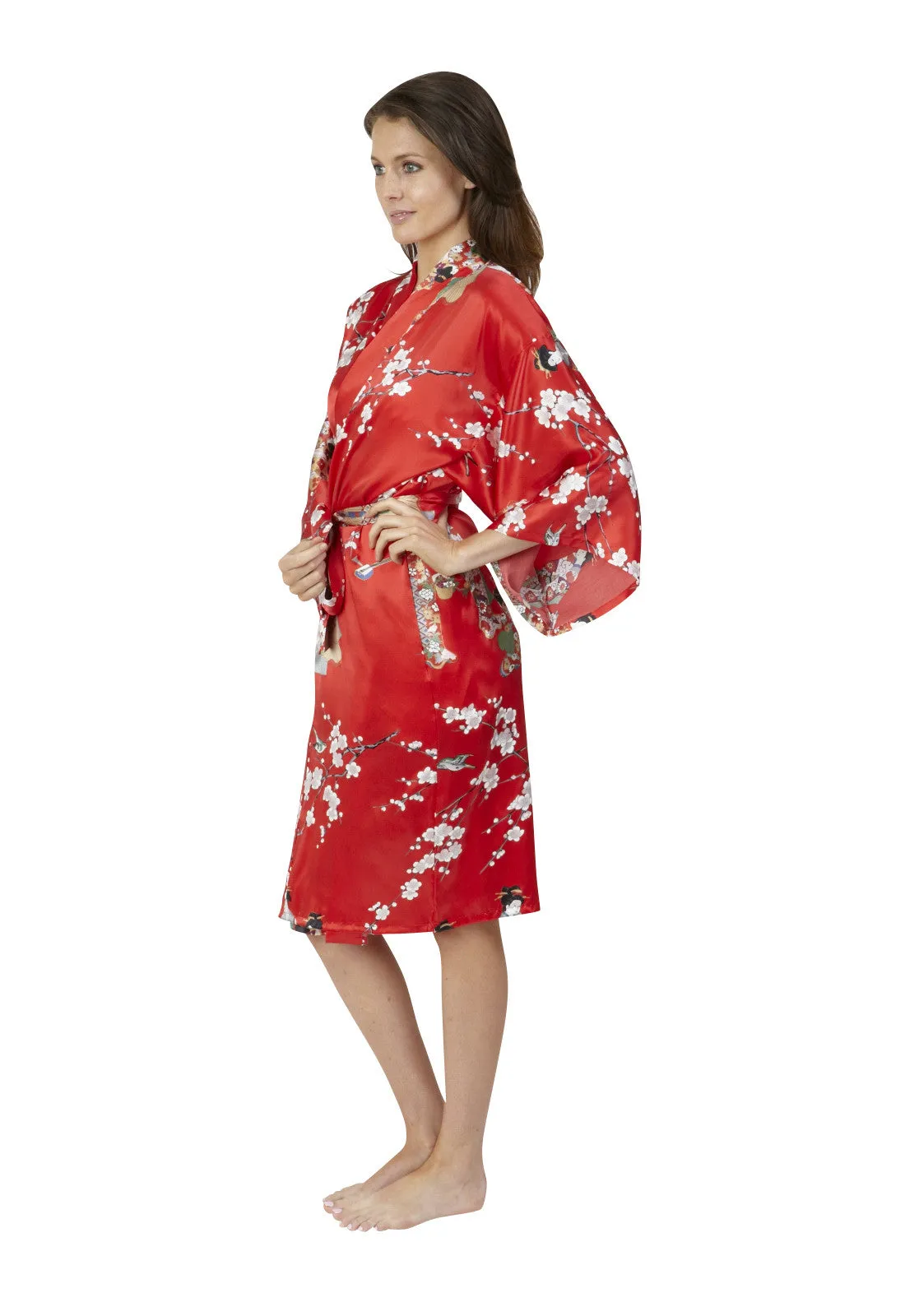 Kimono Beauty Silk Short Kimono