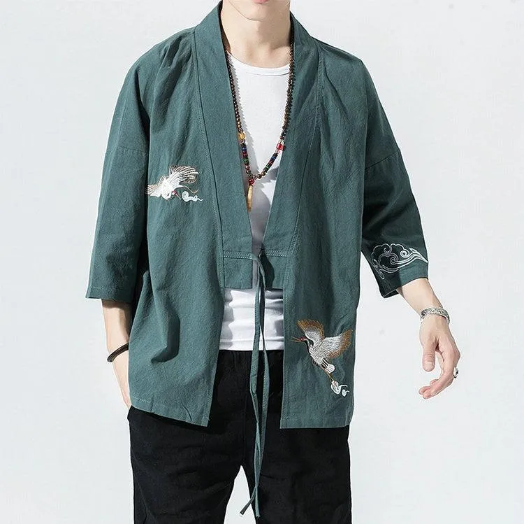 Kimono Cardigan Japonais Traditionnel