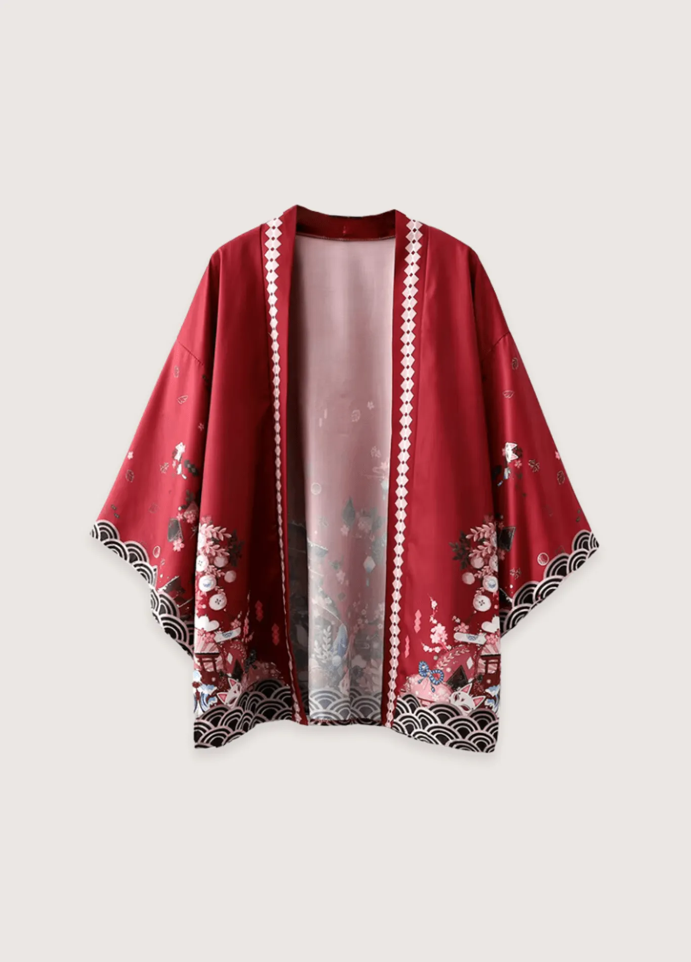 Kimono japonais | Rouge Mystique