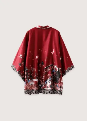 Kimono japonais | Rouge Mystique