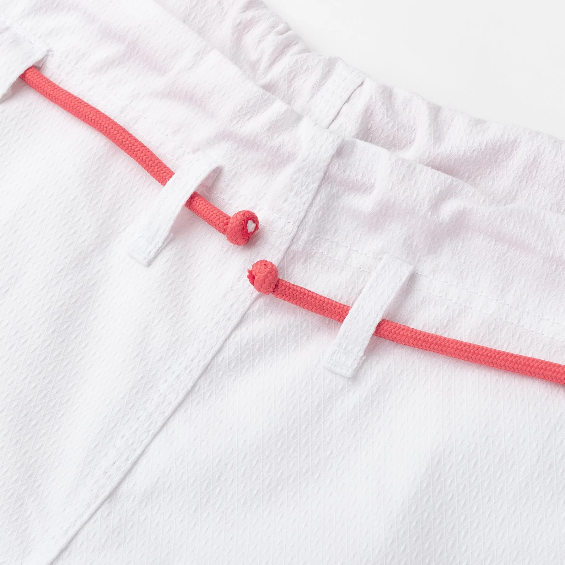 Kitsune "Cursive Lite" Women's BJJ Gi - White / Coral