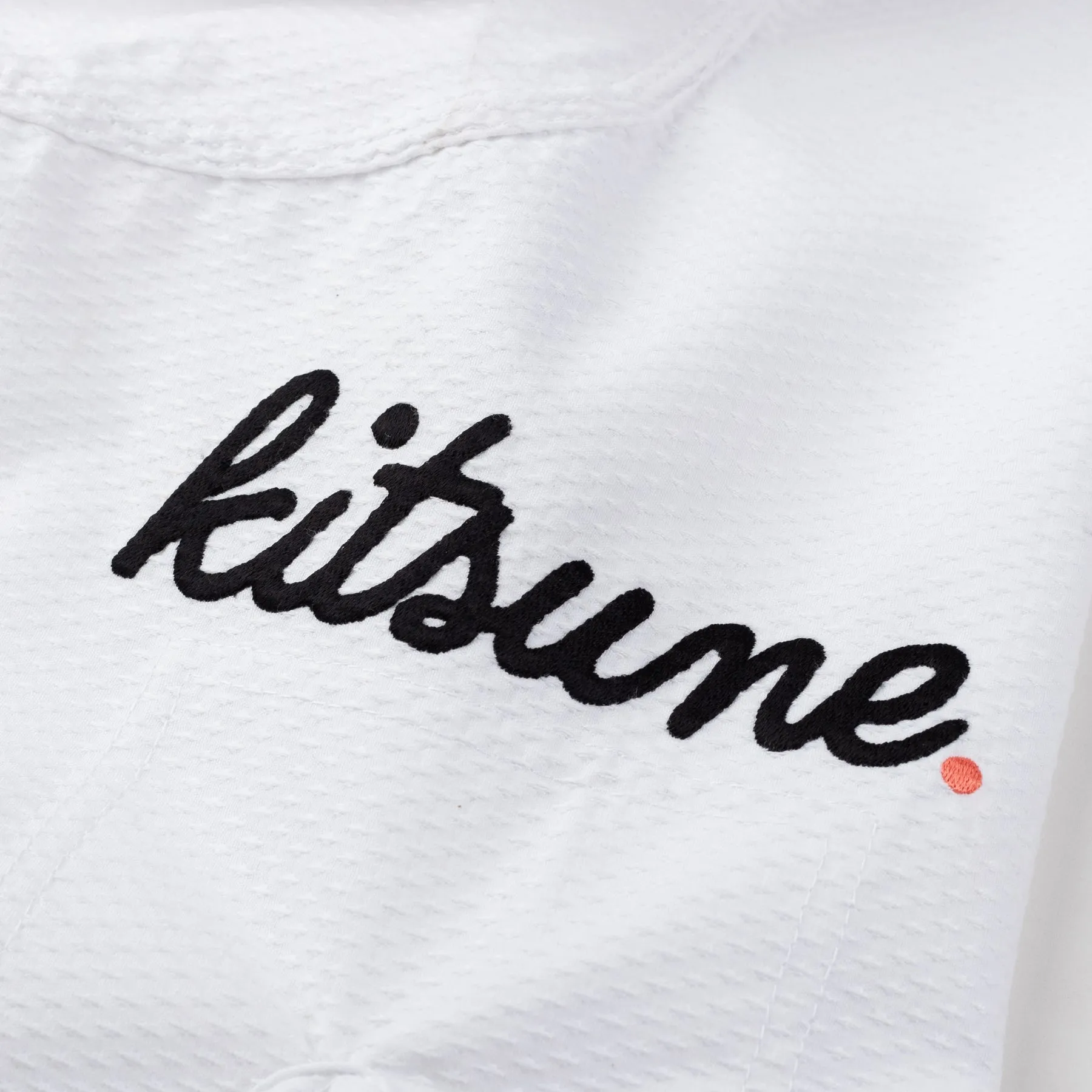 Kitsune "Cursive Lite" Women's BJJ Gi - White / Coral