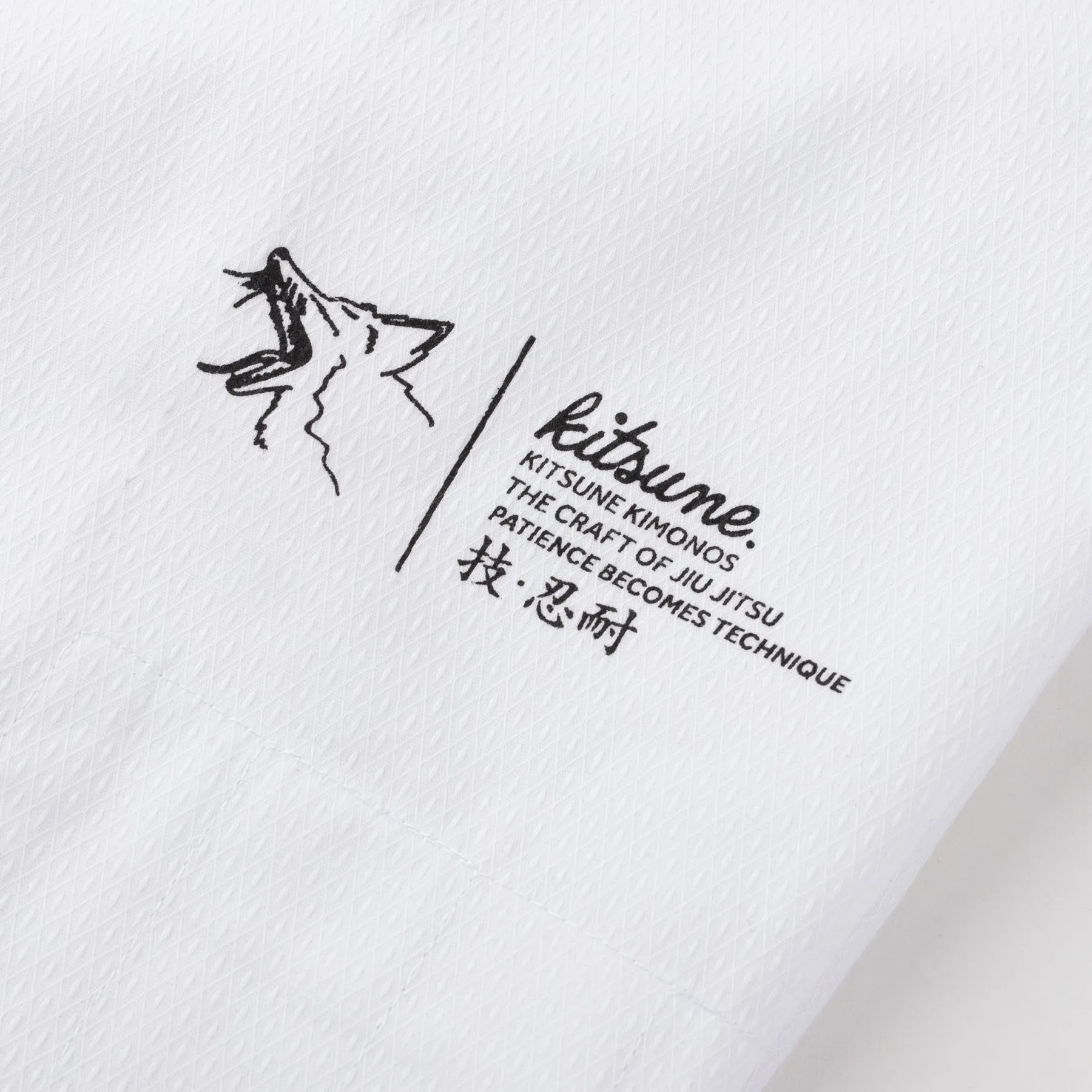 Kitsune "Cursive Lite" Women's BJJ Gi - White / Coral