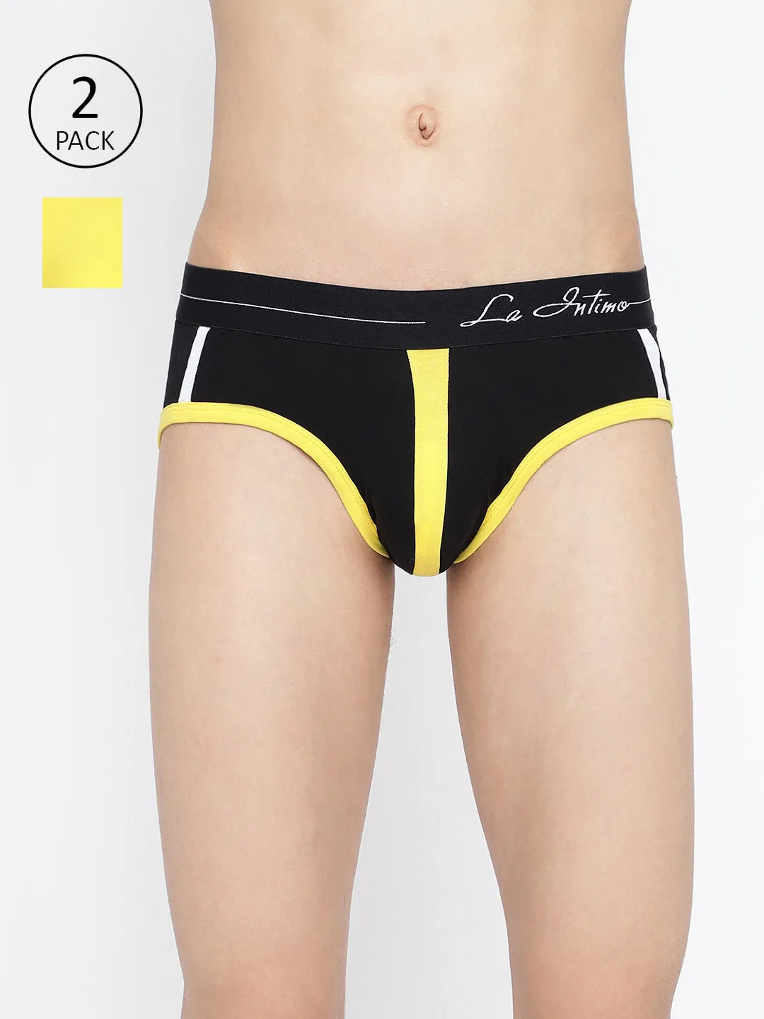 La Intimo Retro Style Brief (Pack of 2)