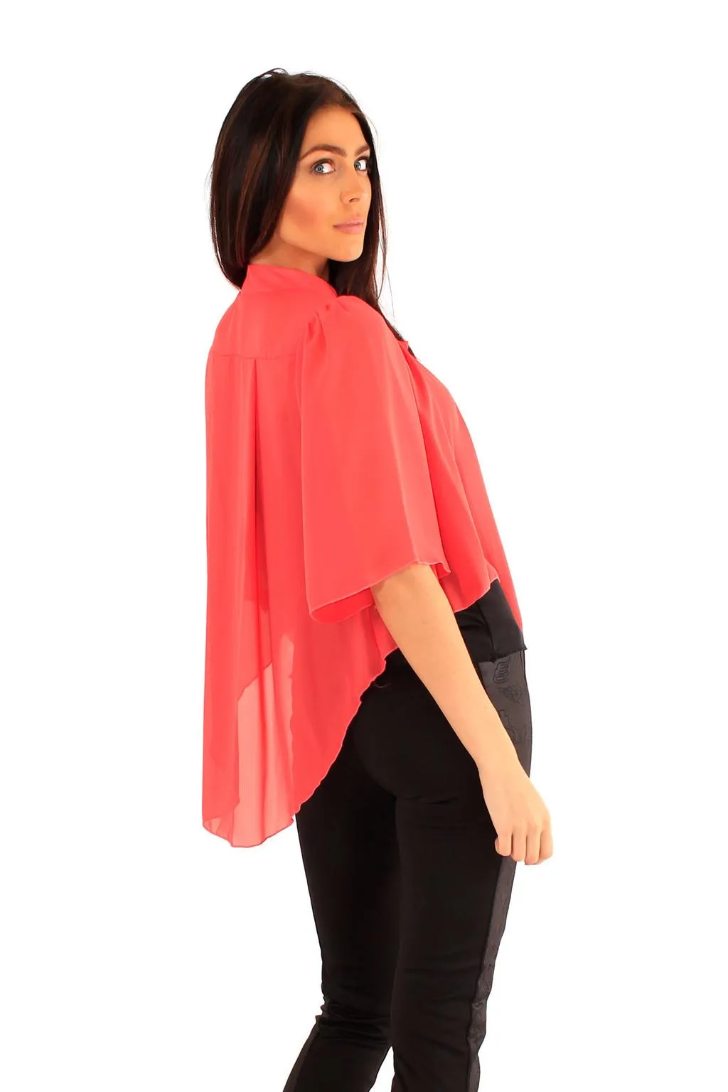 Ladies Bow Kimono Top