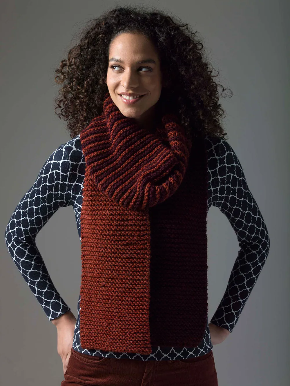 Level 1 Knit Scarf Pattern