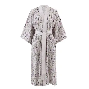 Lilac Flowers Kimono