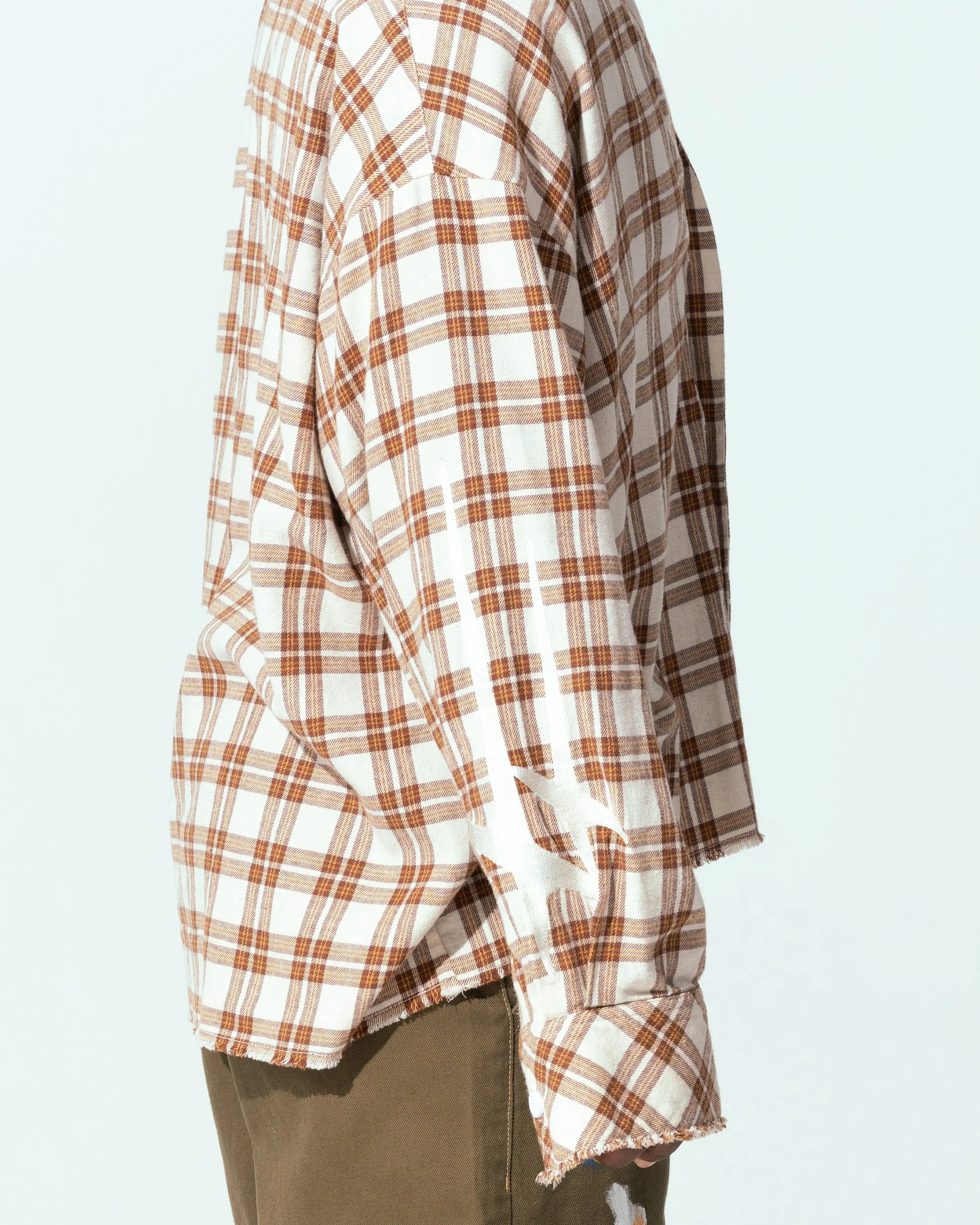 Loiter Kimono Flannel Tan