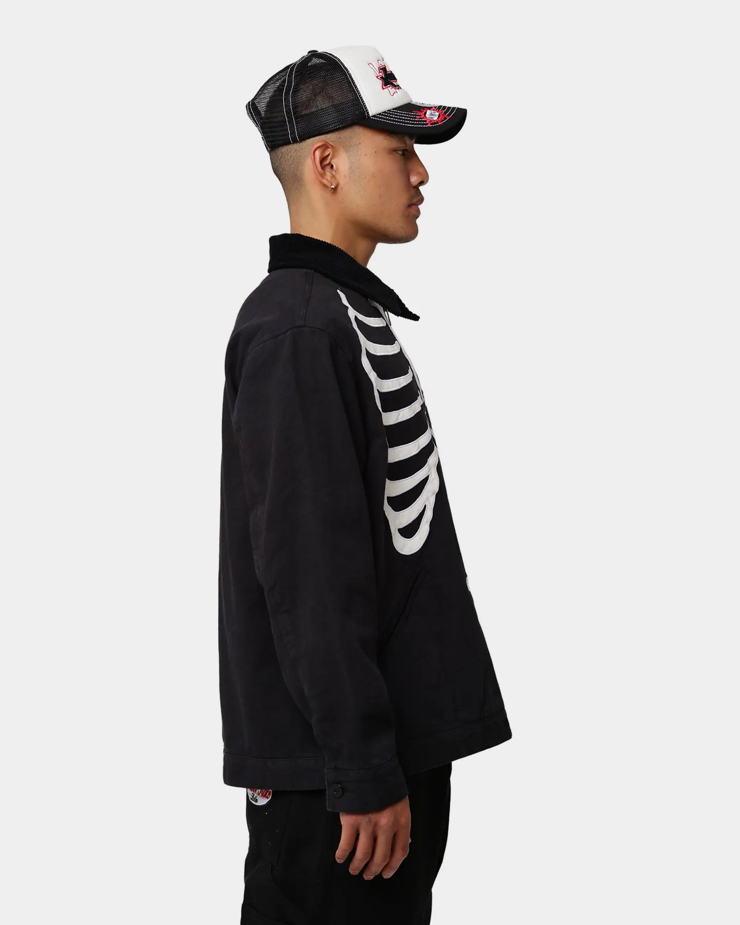 Loiter Ribcage Work Jacket Black