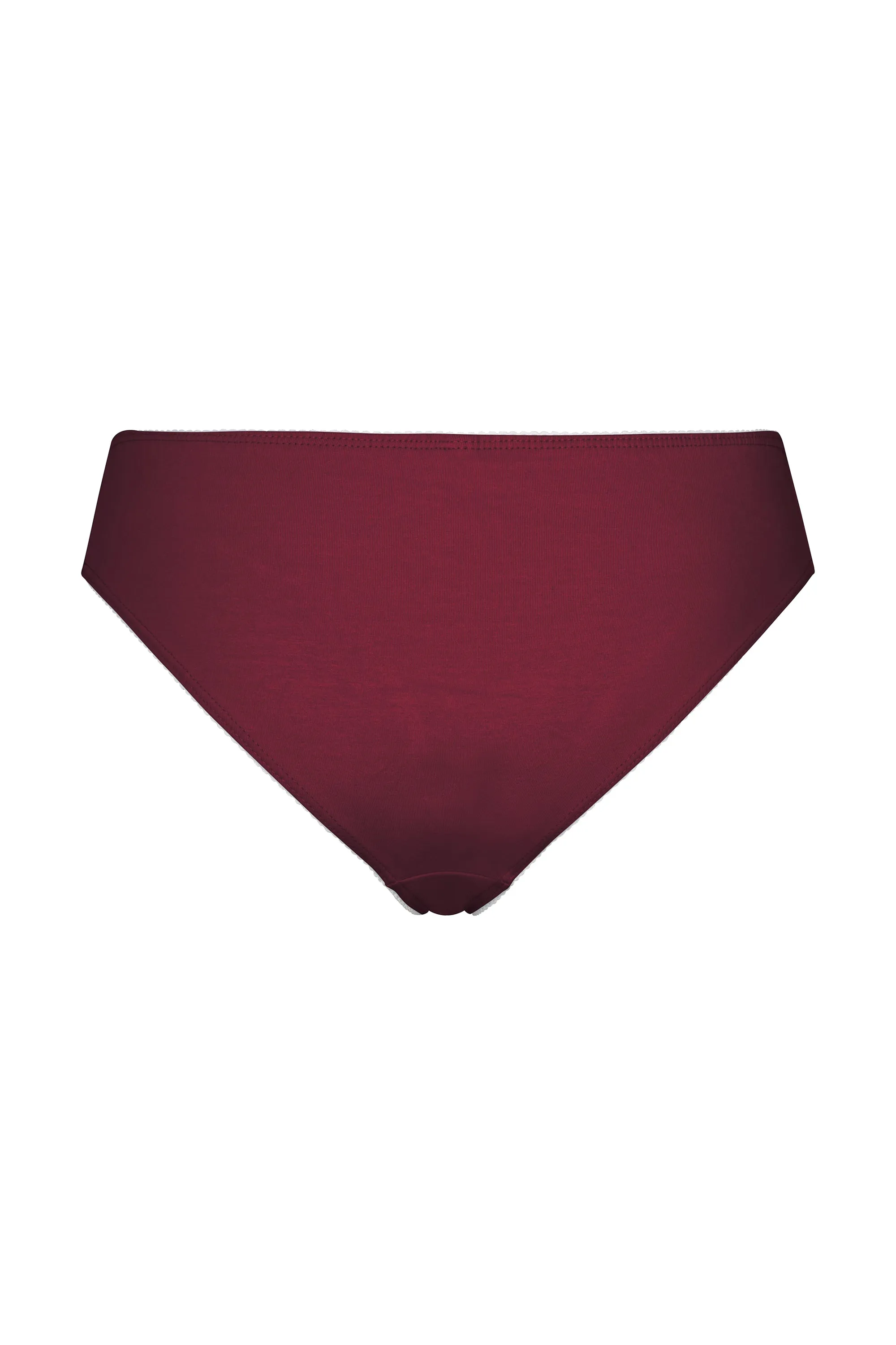 LOW RISE UNDERWEAR IN BORDEAUX