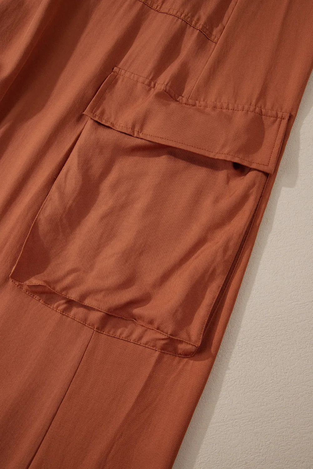 Mineral Wash Cargo Pocket Maxi Skirt