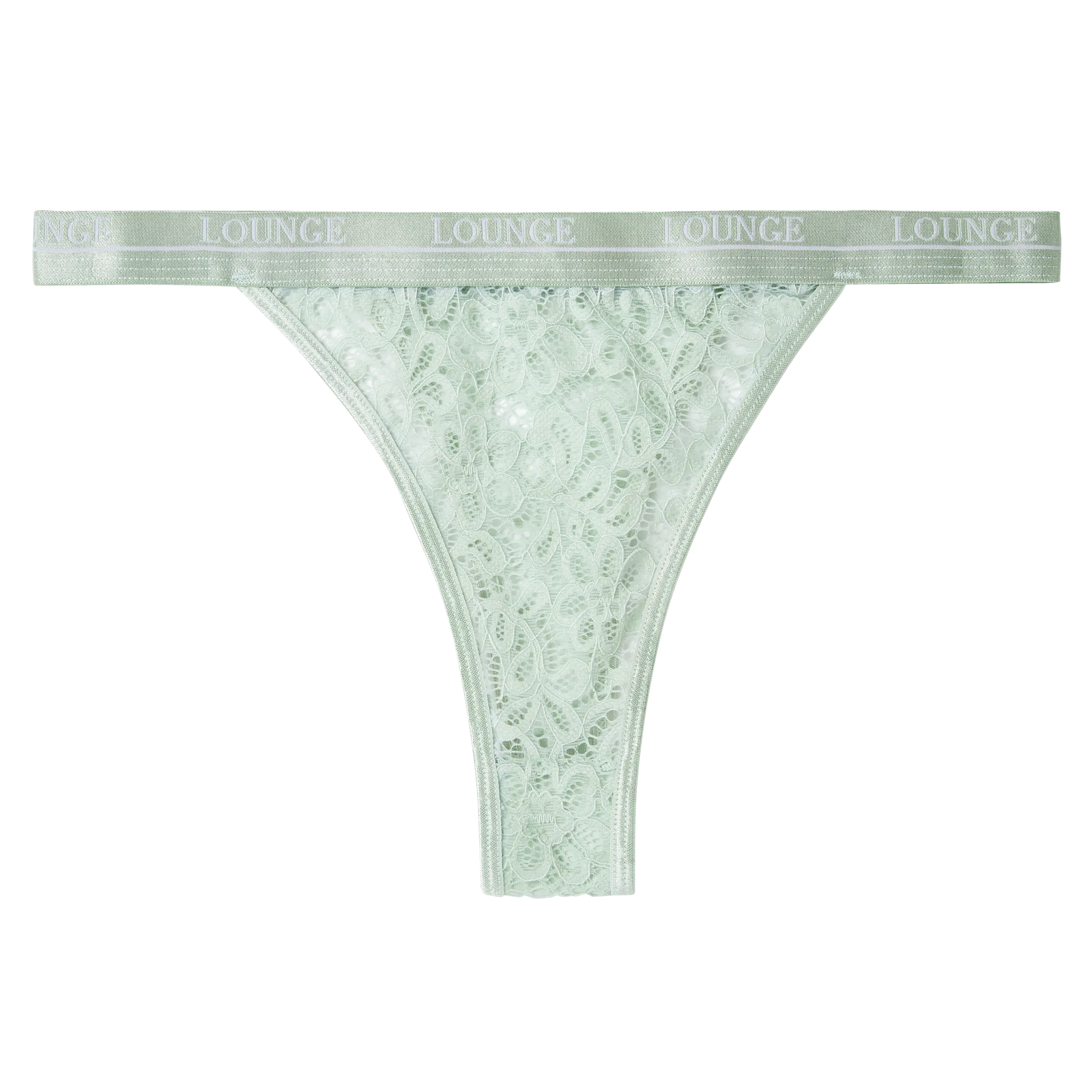 Mint Balcony Thong