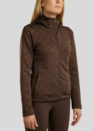 MoTilde Printed Softshell Jacket - Brown