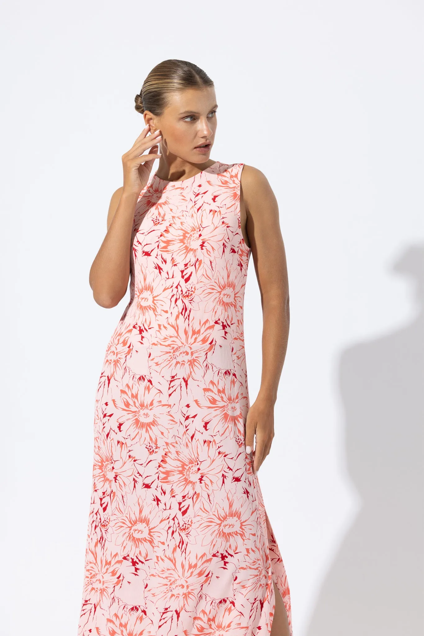 Nico Crepe Maxi Dress - Azalea Floral