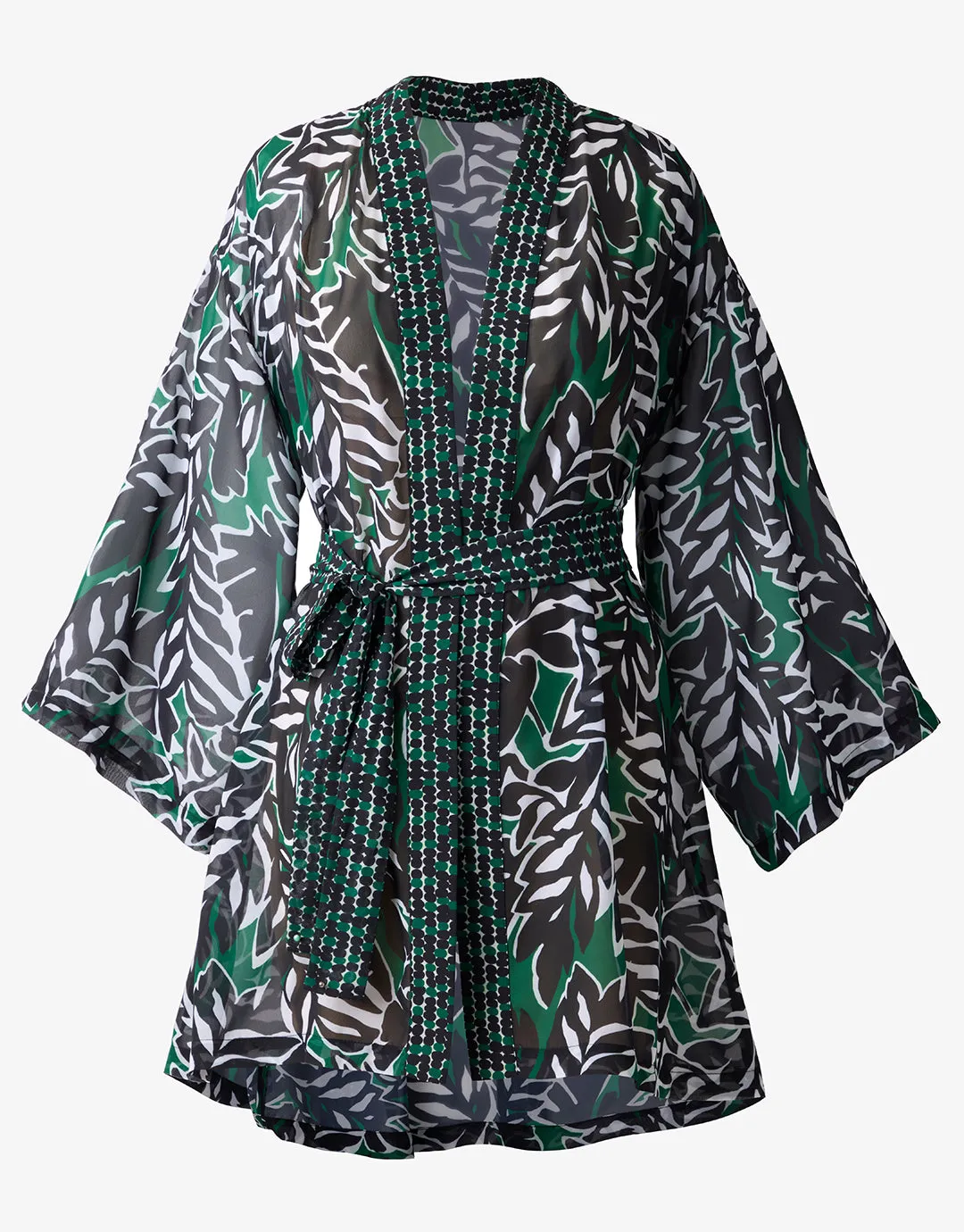 Palma Verde Kimono - Green