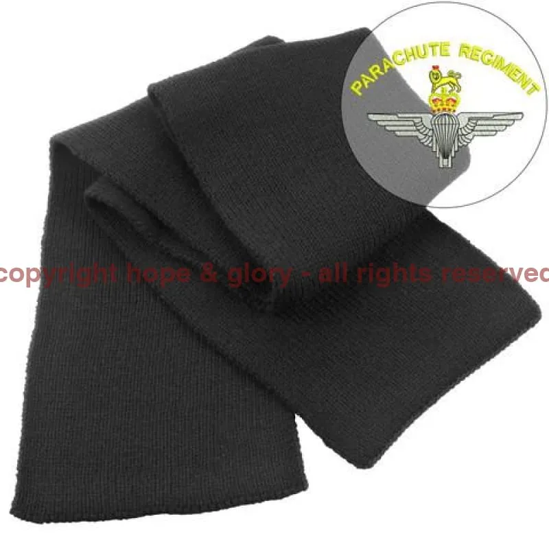 Parachute Regiment Heavy Knit Scarf