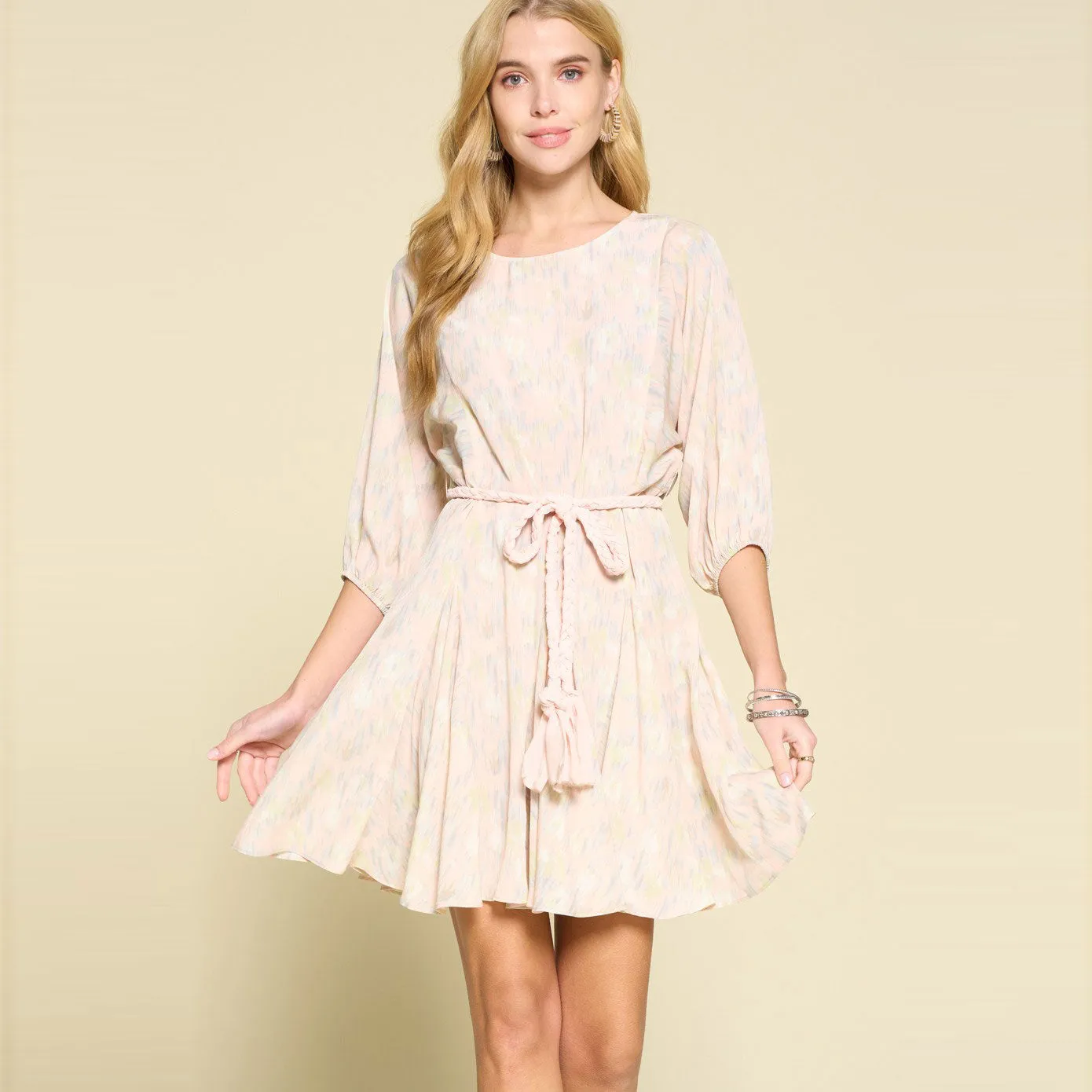 Pink Haze Swing Dress