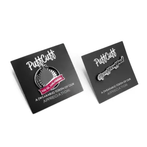 PuffCuff Collectable Enamel Lapel Pin Set - Limited Edition