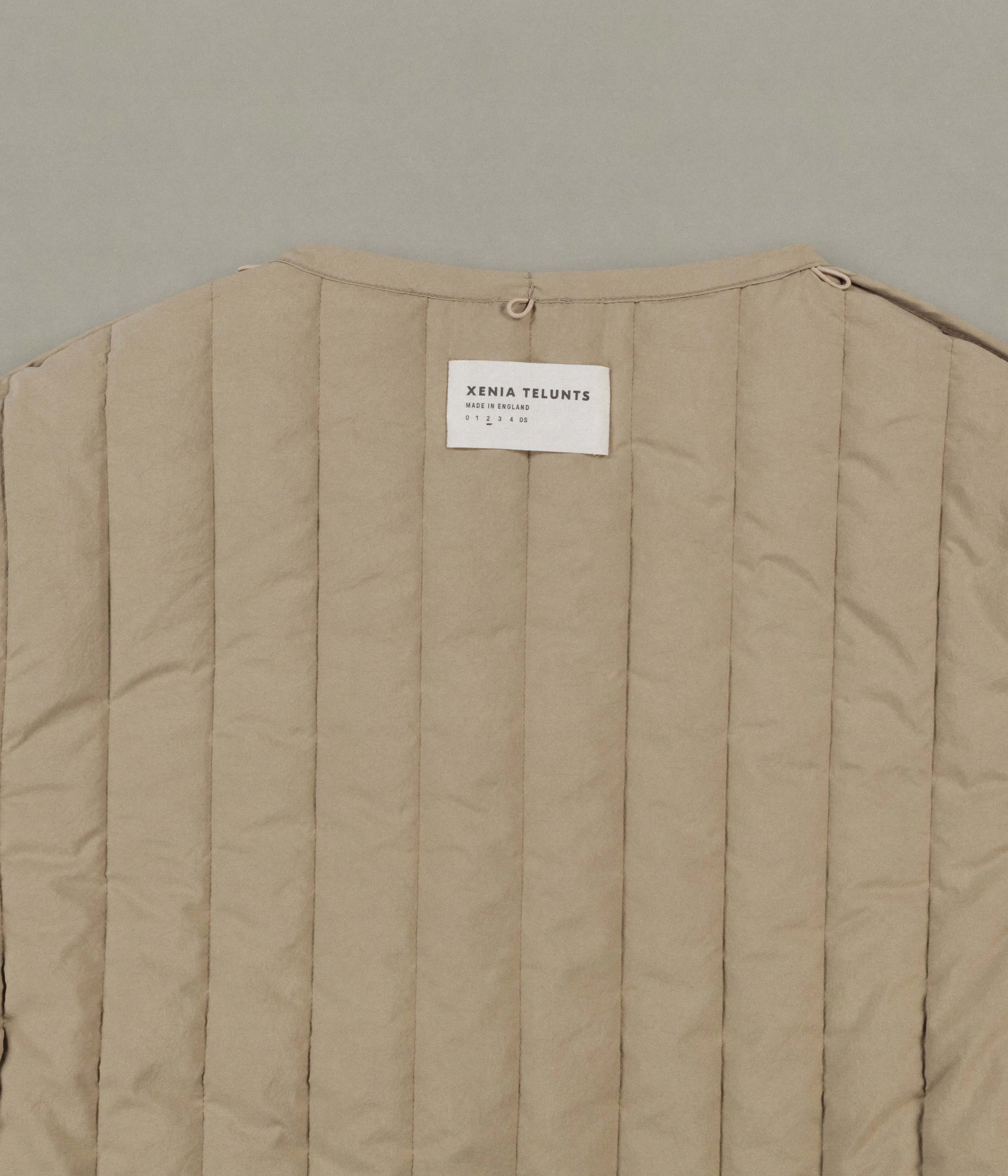 Quilt Jacket, Beige