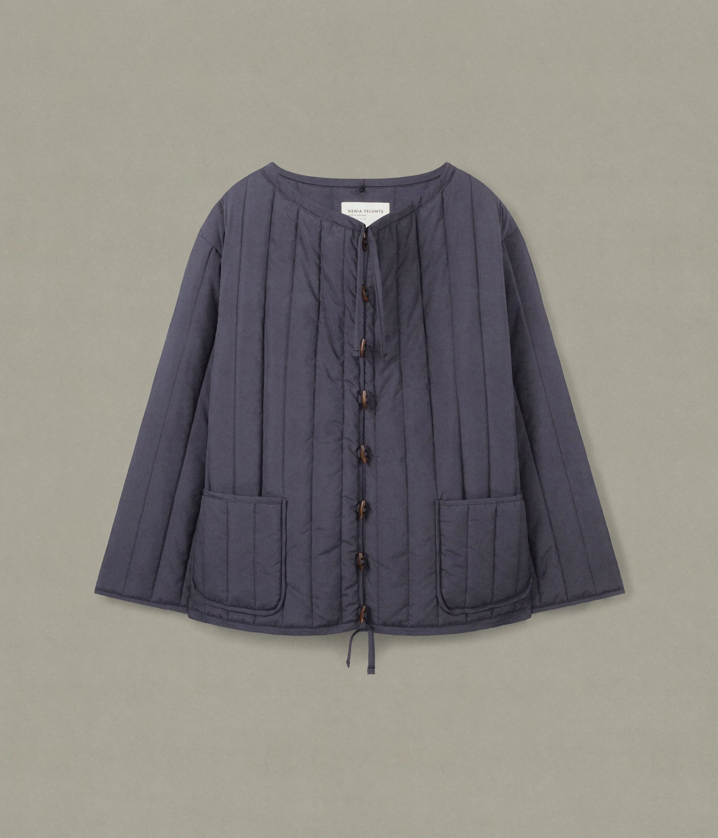 Quilt Jacket, Navy