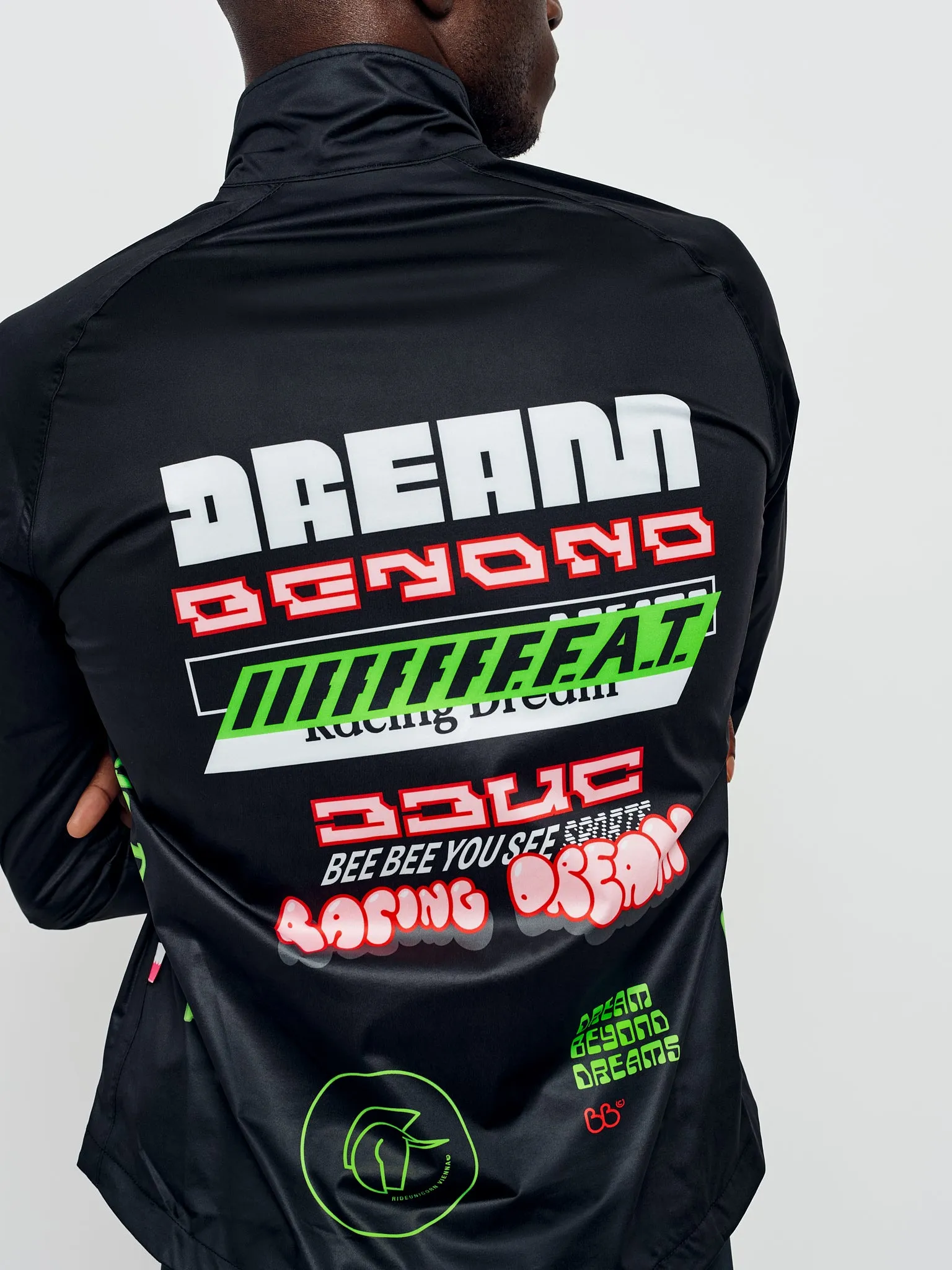 Racing Dream Beyond Rain Jacket Black