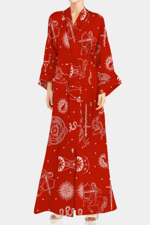 Red Designer Kimono