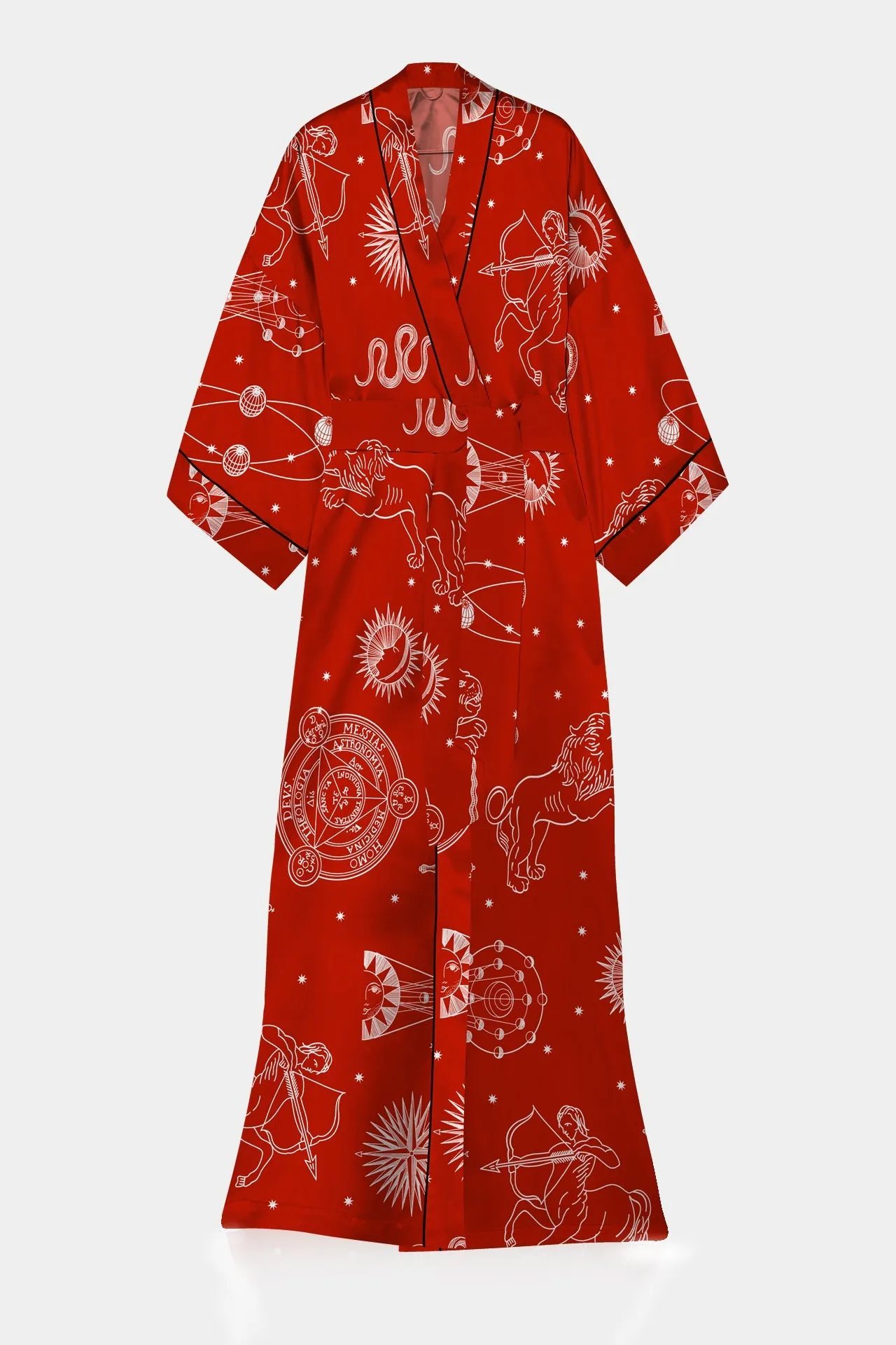 Red Designer Kimono