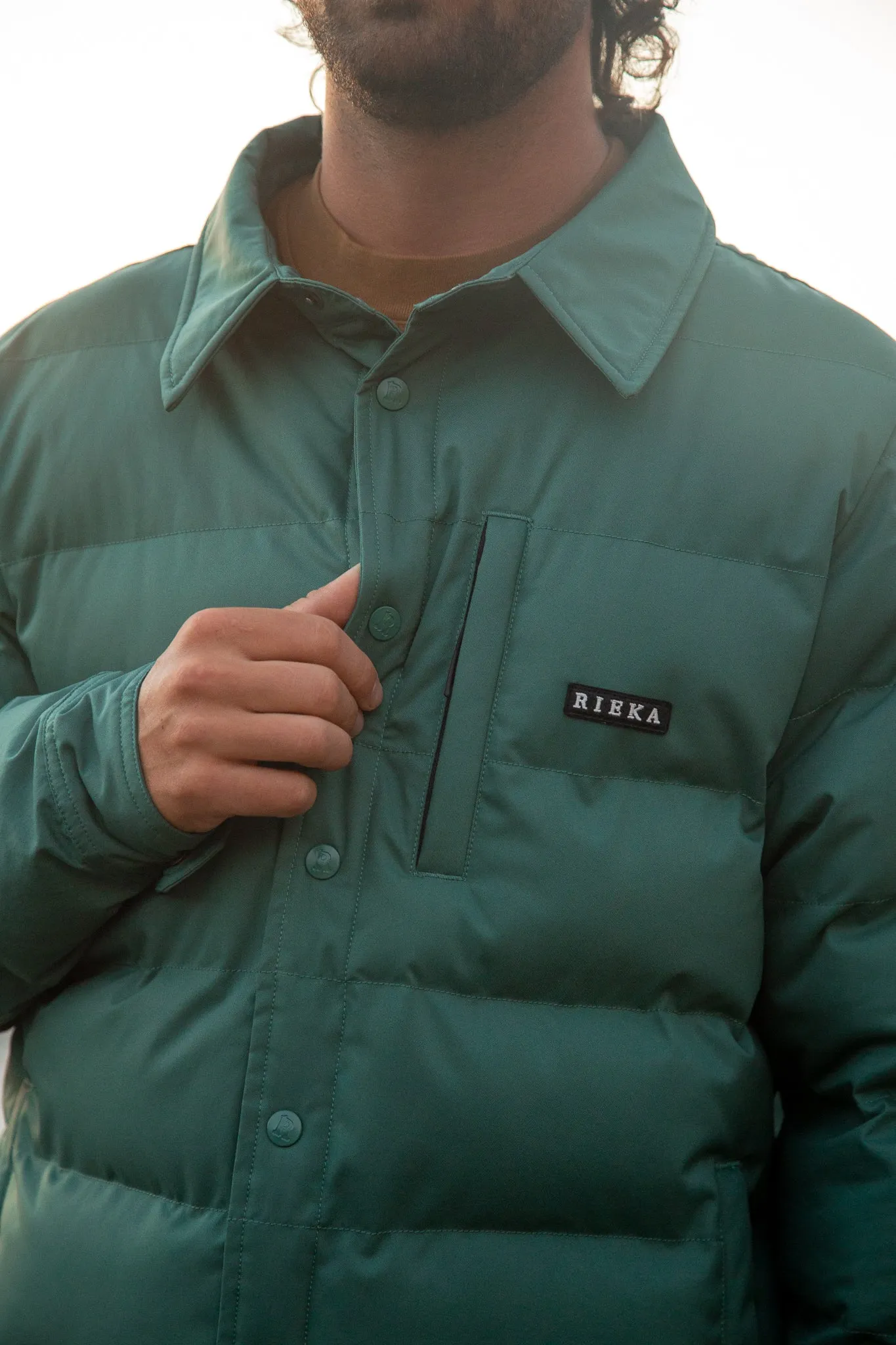 Rieka puffy Island jacket