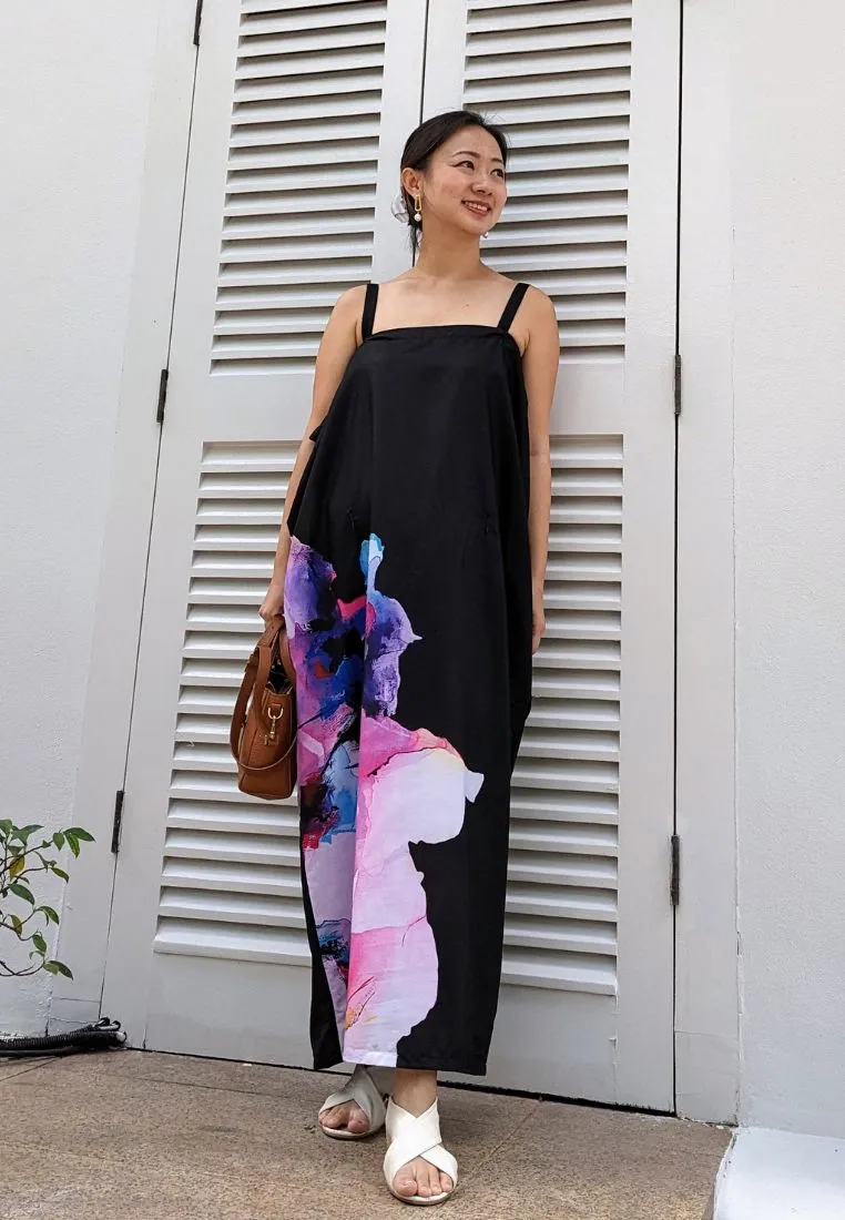 RIPPLE Midi Kimono Dress