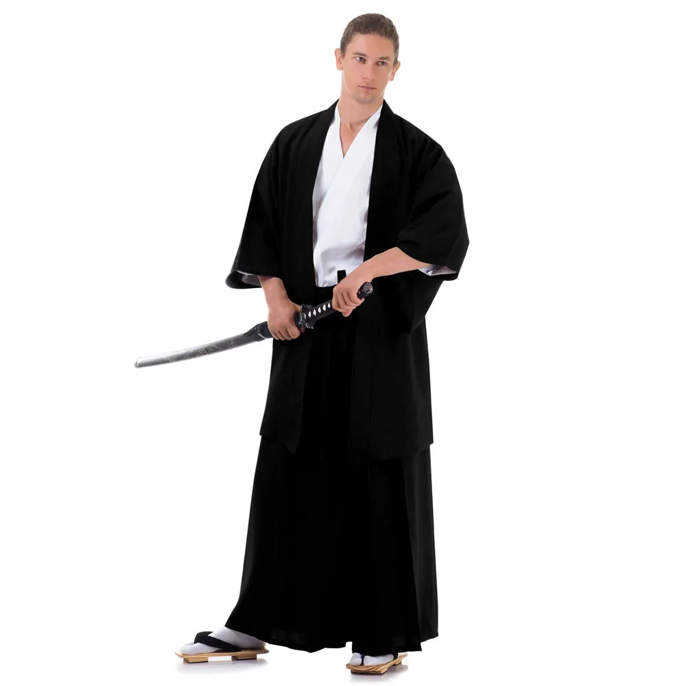 Ronin Warrior Samurai Kimono Set Haori and Hakama