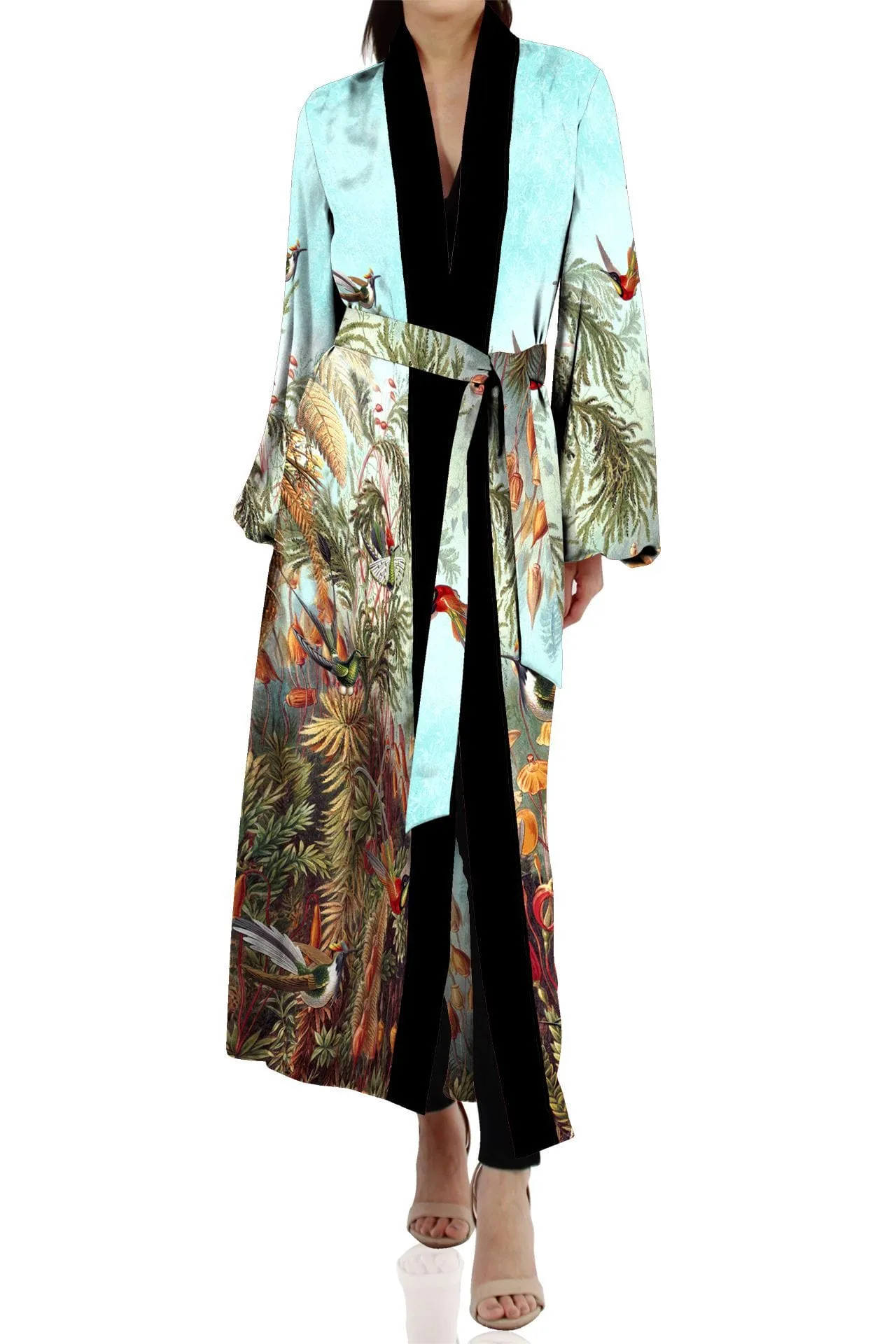 Silk Kimono Womens