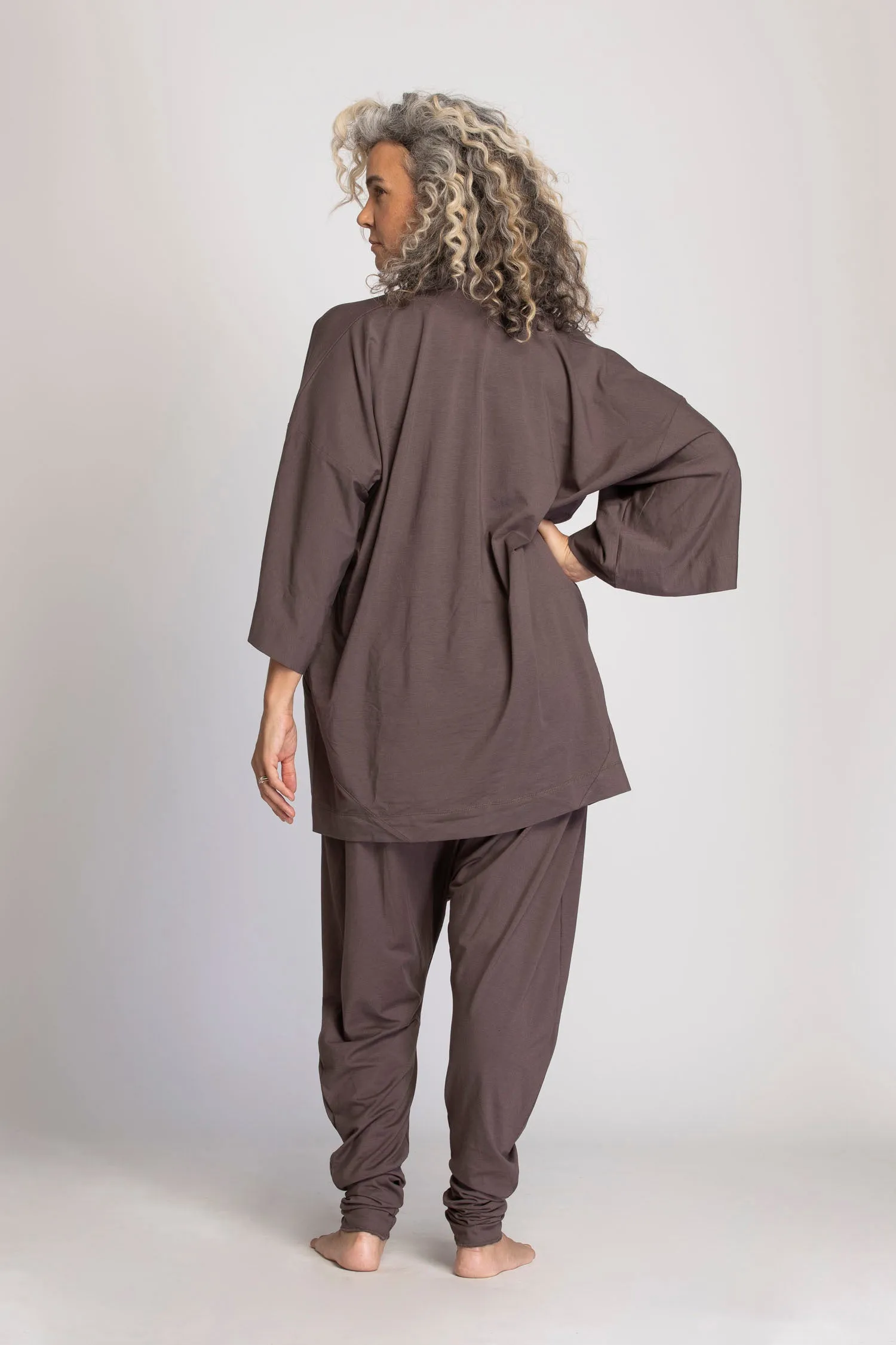 Soft Modal Lounge Kimono Cardigan